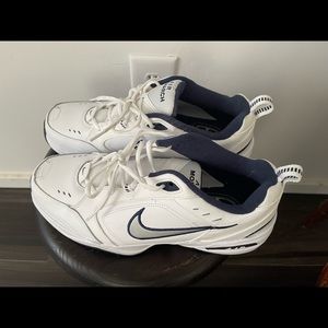 Size 12.5 Nike Air Monarch (White)